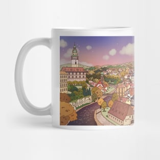 Cesky Krumlov In Czechia Mug